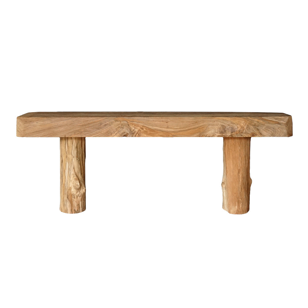 87" ORGANIC TEAKROOT CONSOLE I