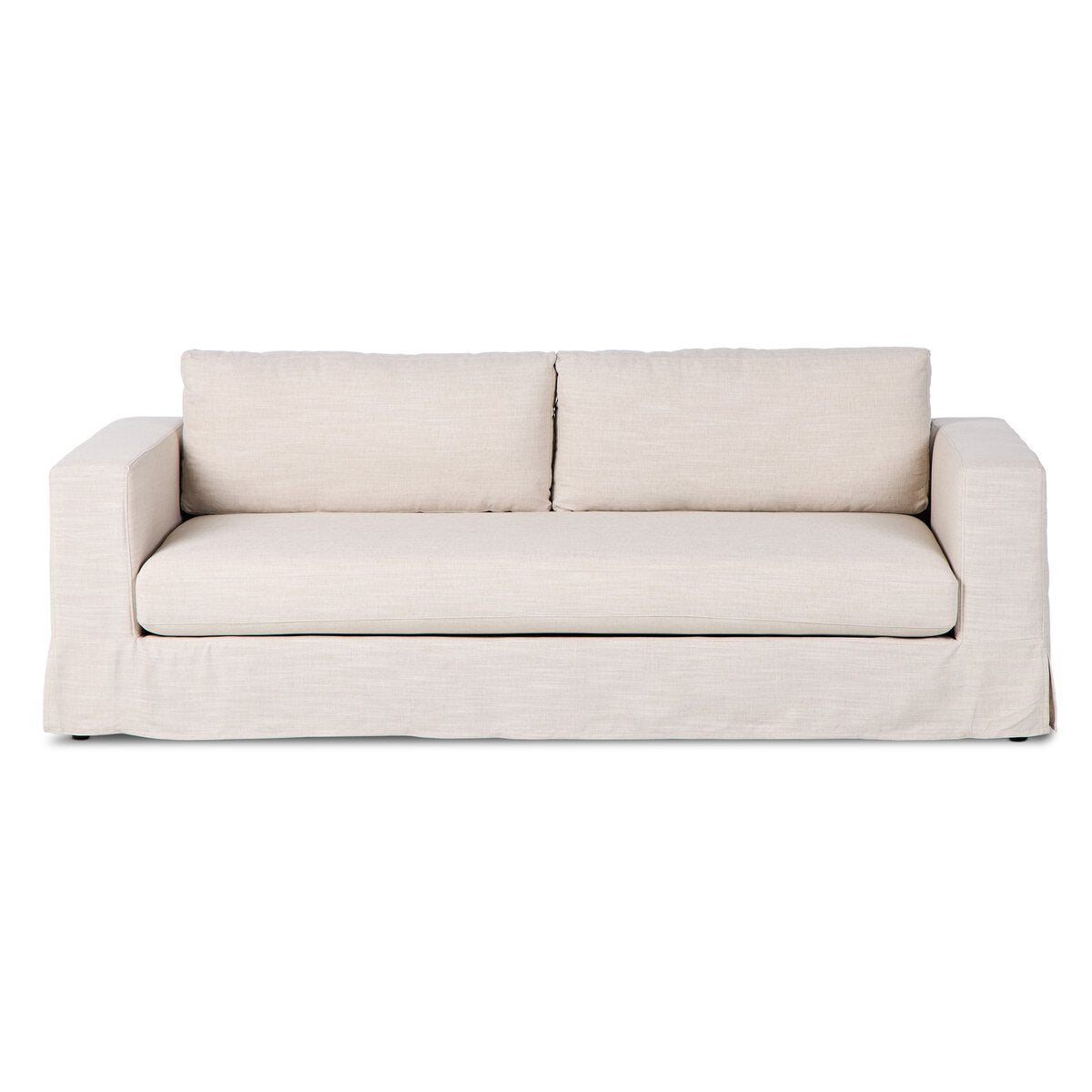 BLUFFS BEACH SLIPCOVERD SOFA