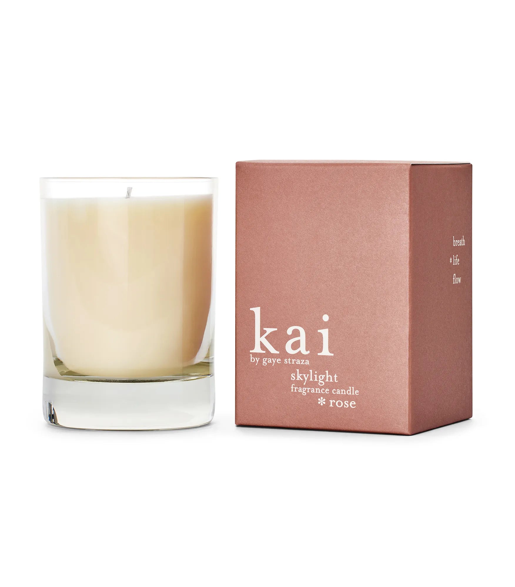 Kai Fragrance Rose Skylight Candle 10 oz