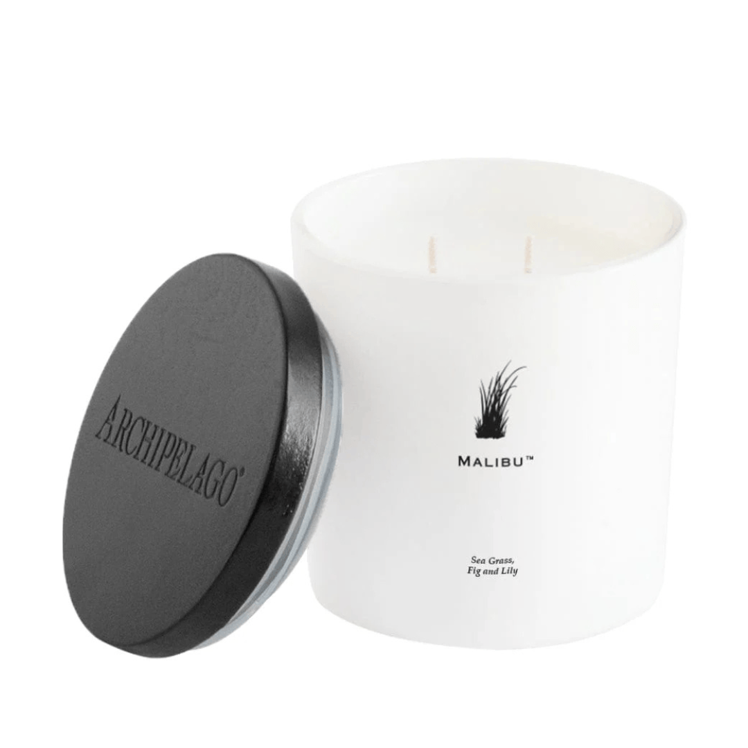 Malibu Luxe Double Wick Scented Glass Jar Candle