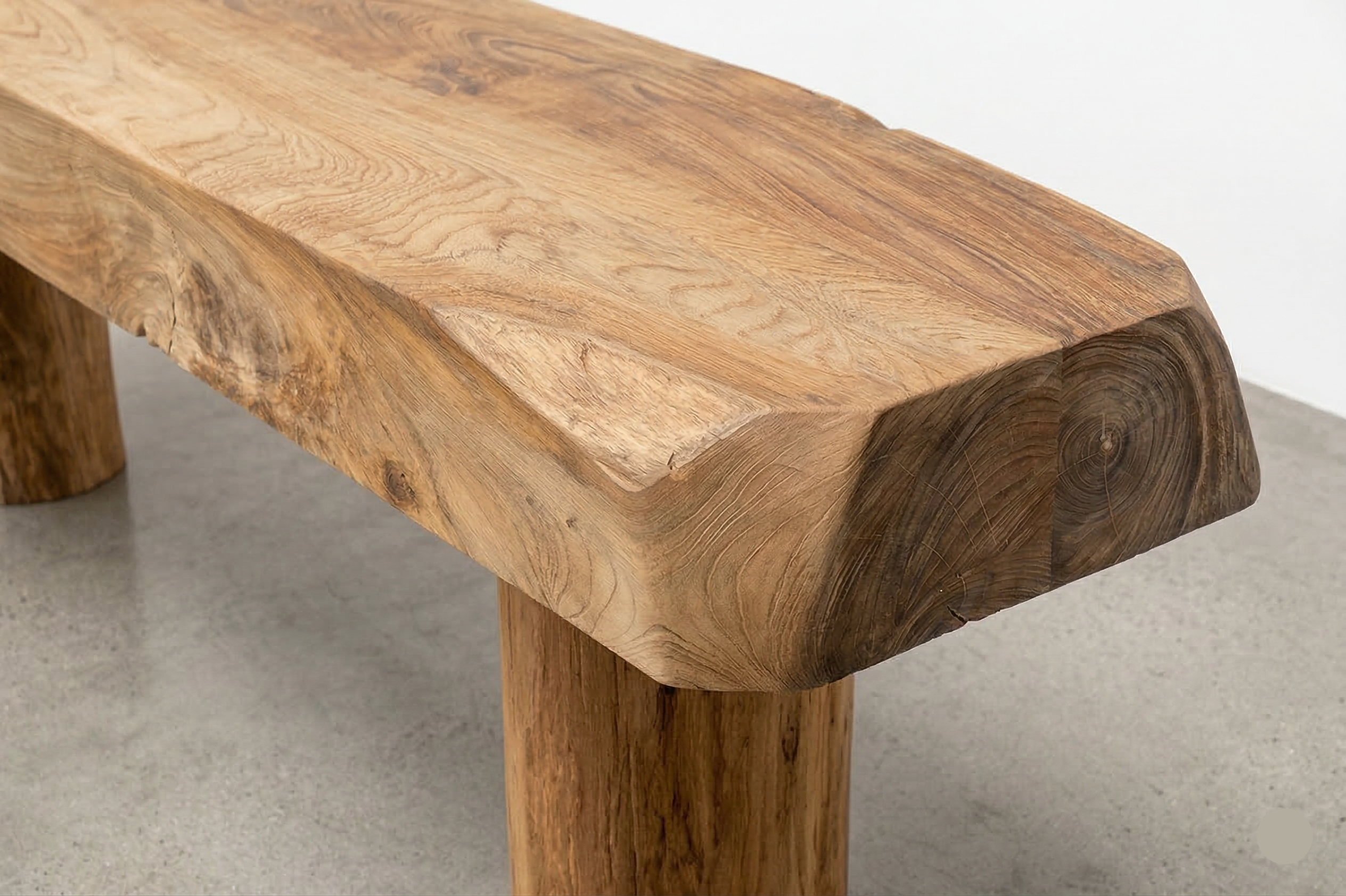 87" ORGANIC TEAKROOT CONSOLE I