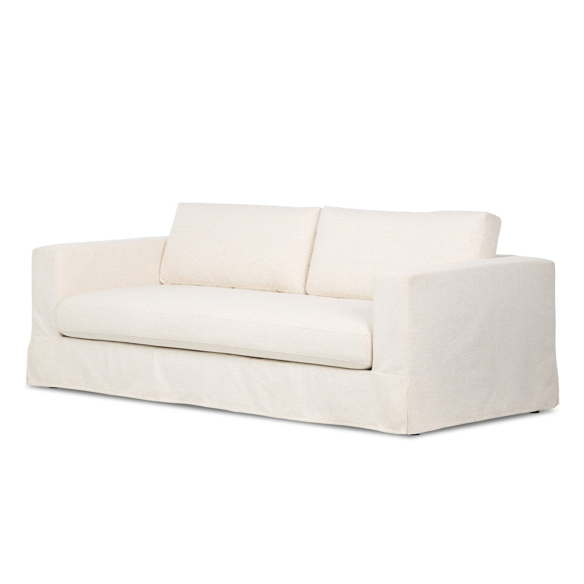 BLUFFS BEACH SLIPCOVERD SOFA