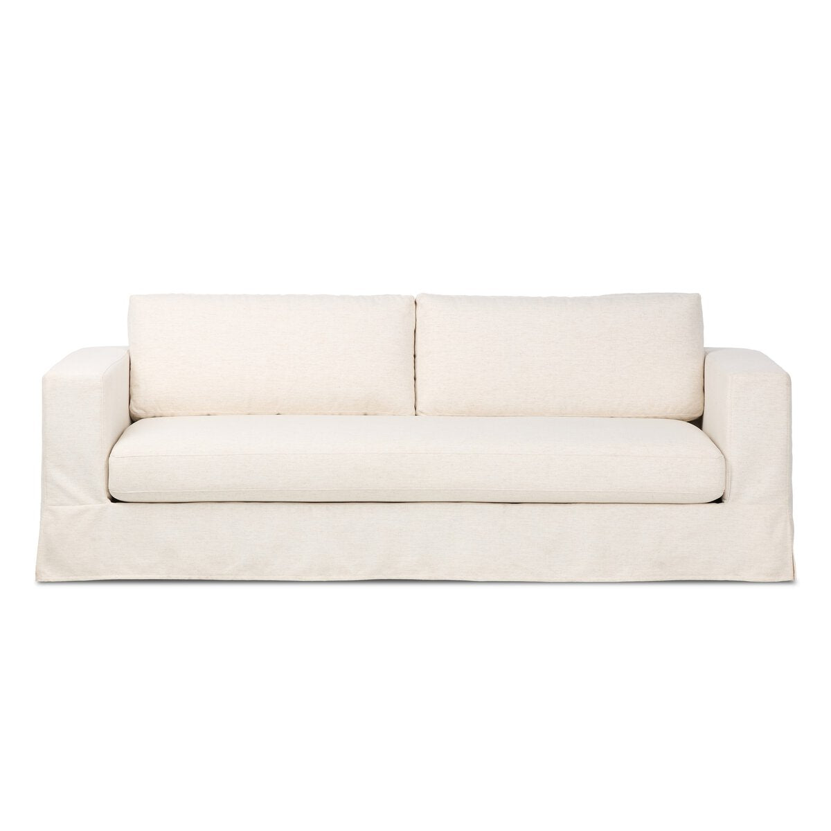 BLUFFS BEACH SLIPCOVERD SOFA