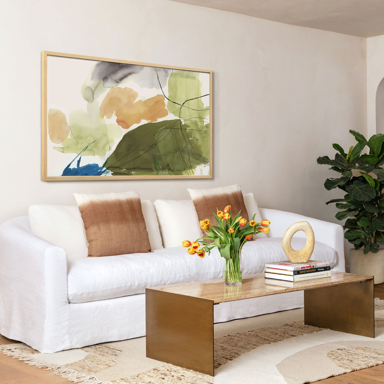 COVE SLIPCOVERED SOFA