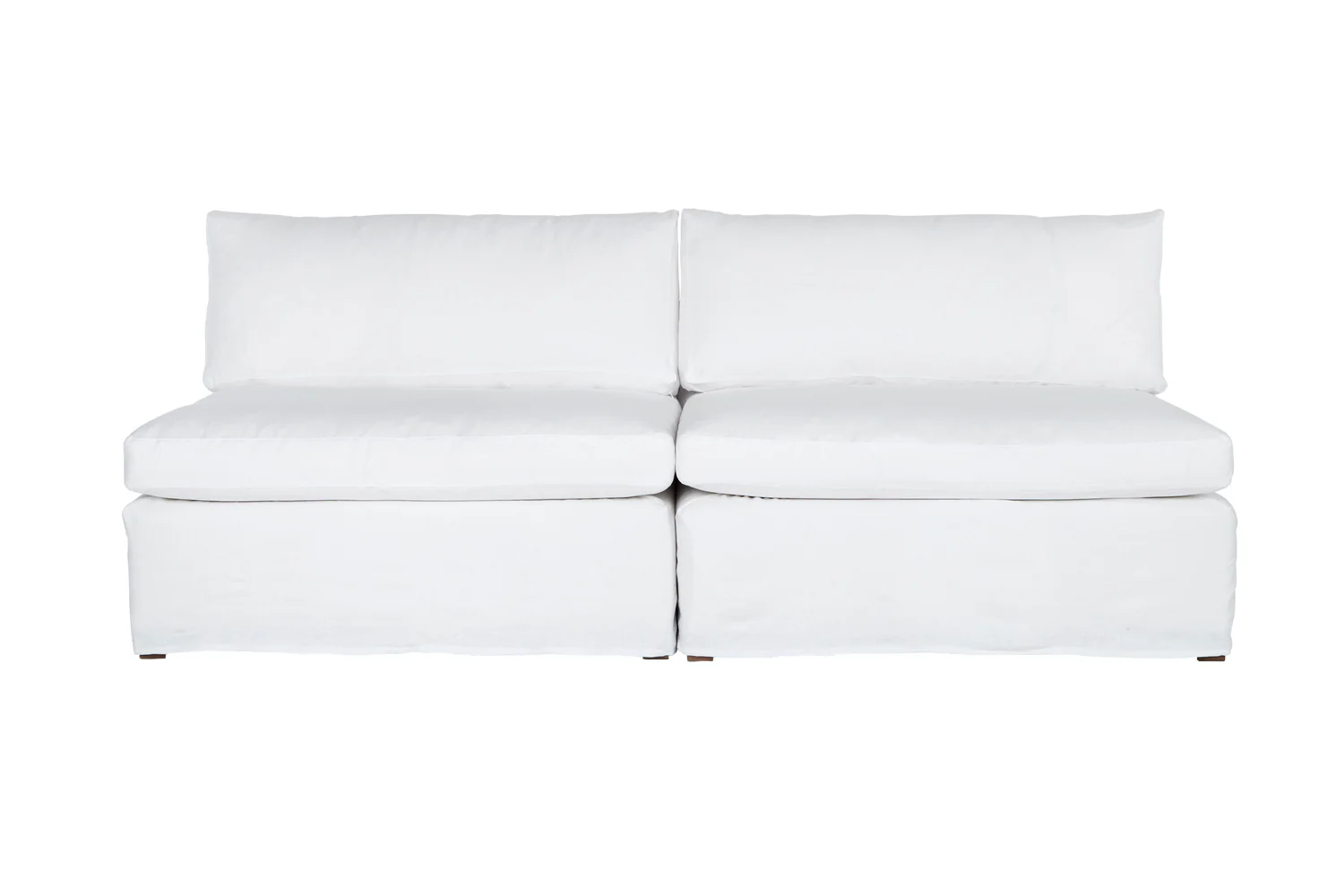 SANTA BARBARA SLIPCOVERED MODULAR SECTIONAL-SOFA