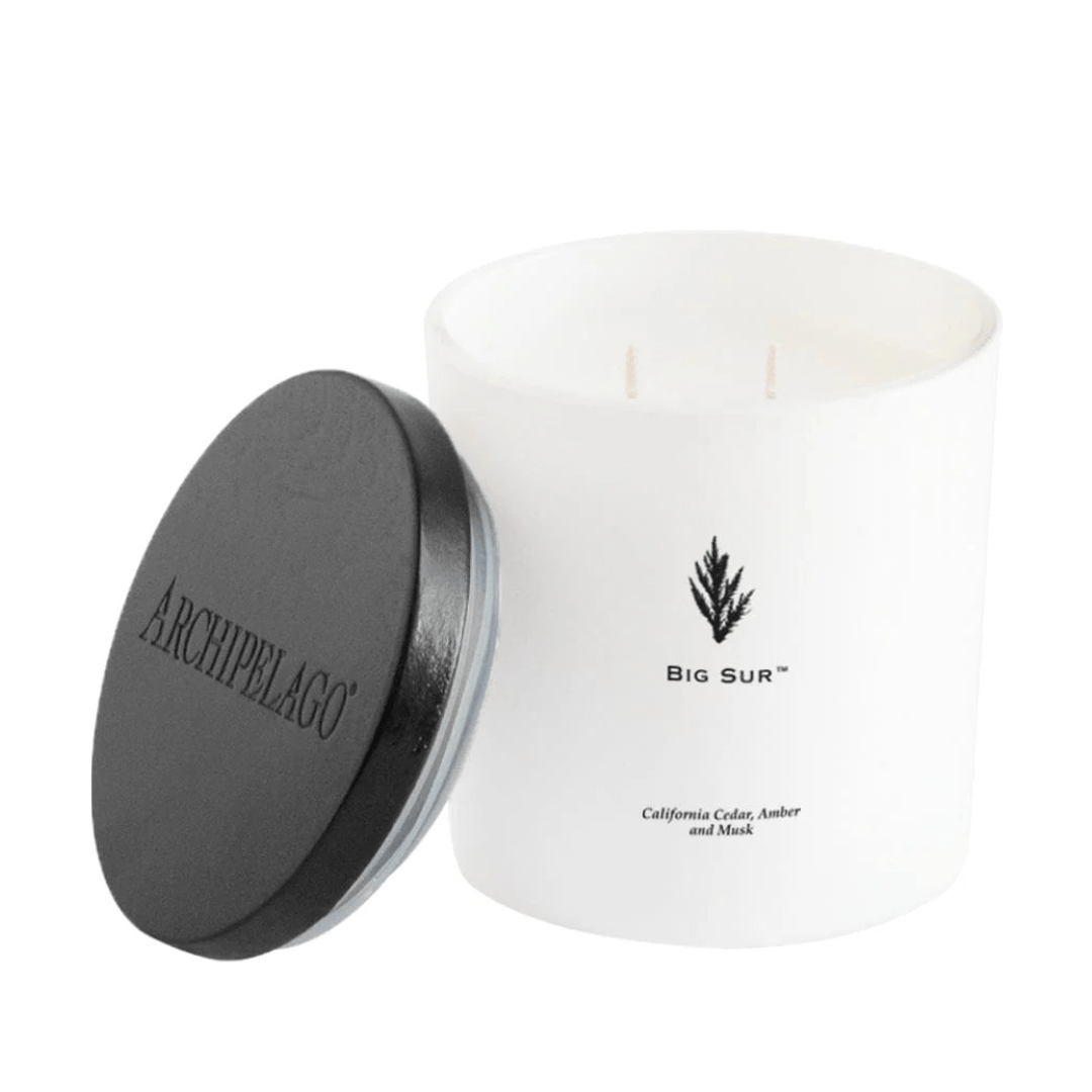 Big Sur Luxe Double Wick Scented Glass Jar Candle