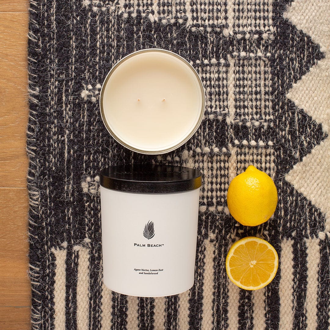 Palm Beach Luxe Glass Jar Candle